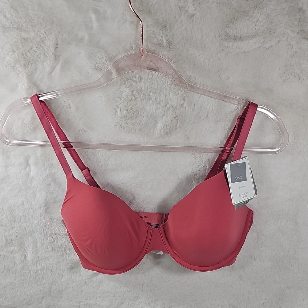 Gap Body Mauve favorite t-shirt Bra Underwire Size 36C
